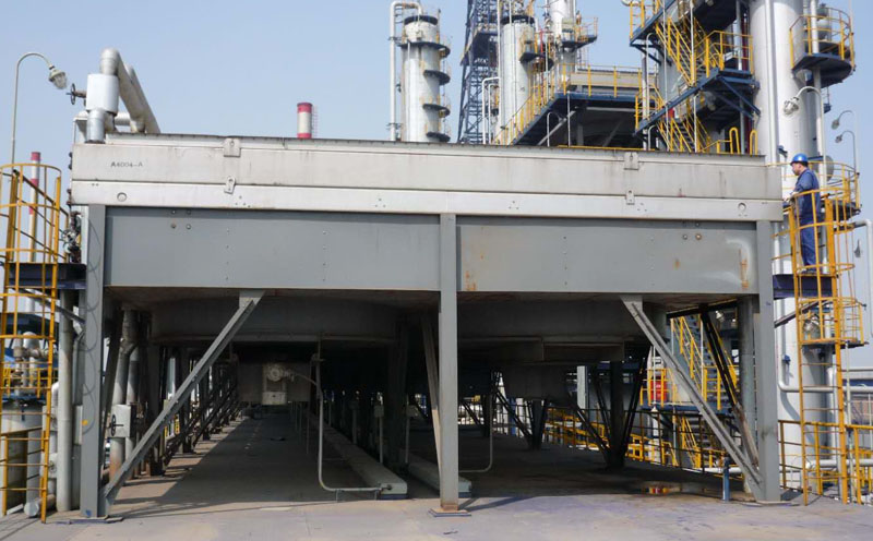 空气冷却器安装完成